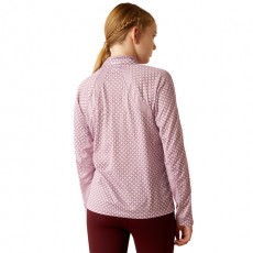 Ariat Youth Sunstopper 3.0 1/4 Zip Baselayer (Lavender Mist Tile) Ariat Youth Sunstopper 3.0 1/4 Zip Baselayer (Lavender Mist Tile)