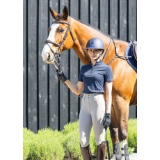 Woof Wear Ladies Short Sleeve Tech Riding Shirt (Navy) Woof Wear Ladies Short Sleeve Tech Riding Shirt (Navy)