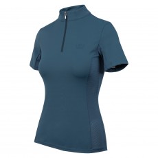 Woof Wear Ladies Short Sleeve Tech Riding Shirt (Petrol) Woof Wear Ladies Short Sleeve Tech Riding Shirt (Petrol)
