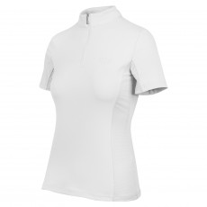 Woof Wear Ladies Short Sleeve Tech Riding Shirt (White) Woof Wear Ladies Short Sleeve Tech Riding Shirt (White)
