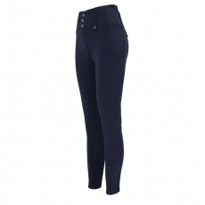 Woof Wear Ladies Vision Riding Tights - Full Seat (Navy) Woof Wear Ladies Vision Riding Tights - Full Seat (Navy)