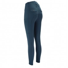 Woof Wear Ladies Vision Riding Tights - Full Seat (Petrol) Woof Wear Ladies Vision Riding Tights - Full Seat (Petrol)