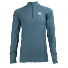 Woof Wear Young Rider Long Sleeve Tech Riding Shirt (Mineral Blue) Woof Wear Young Rider Long Sleeve Tech Riding Shirt (Mineral Blue)
