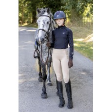 Woof Wear Young Rider Long Sleeve Tech Riding Shirt (Black) Woof Wear Young Rider Long Sleeve Tech Riding Shirt (Black)