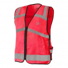 Woof Wear High Viz Riding Vest (Pink) - Not Certified Woof Wear High Viz Riding Vest (Pink) - Not Certified