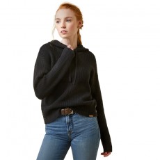 Ariat Womens Los Altos Sweater Hoodie (Black) Ariat Womens Los Altos Sweater Hoodie (Black)