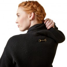 Ariat Womens Los Altos Sweater Hoodie (Black) Ariat Womens Los Altos Sweater Hoodie (Black)