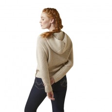 Ariat Womens Los Altos Sweater Hoodie (Oatmeal Heather) Ariat Womens Los Altos Sweater Hoodie (Oatmeal Heather)