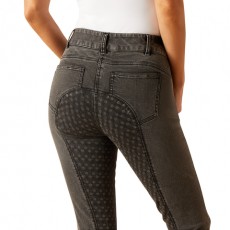 *OUTLET* Ariat Women's Halo B Denim Full Seat Breeches (Grey Rinse) *OUTLET* Ariat Women's Halo B Denim Full Seat Breeches (Grey Rinse)