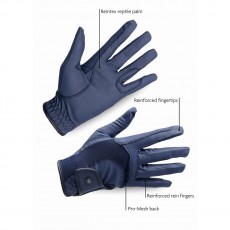 Woof Wear Reintex Mesh Riding Glove (Navy) Woof Wear Reintex Mesh Riding Glove (Navy)