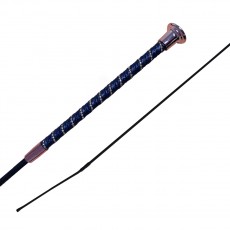 Woof Wear Twisted Dressage Whip (Navy/Rose Gold) Woof Wear Twisted Dressage Whip (Navy/Rose Gold)