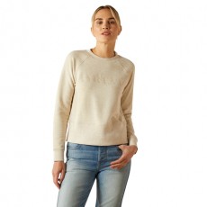 Ariat Women's Martine Sweatshirt (Pelican Heather) Ariat Women's Martine Sweatshirt (Pelican Heather)