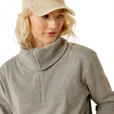 Ariat Women's Fern 1/2 Zip Sweatshirt (Heather Grey) Ariat Women's Fern 1/2 Zip Sweatshirt (Heather Grey)