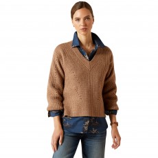 *OUTLET* Ariat Women's Blaydon Sweater (Woodsmoke Heather) *OUTLET* Ariat Women's Blaydon Sweater (Woodsmoke Heather)