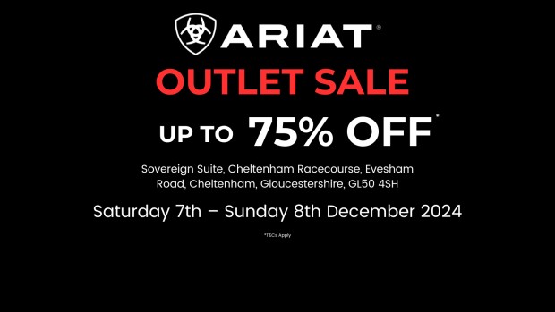 Ariat Outlet Event - Cheltenham Racecourse (7-8th December)