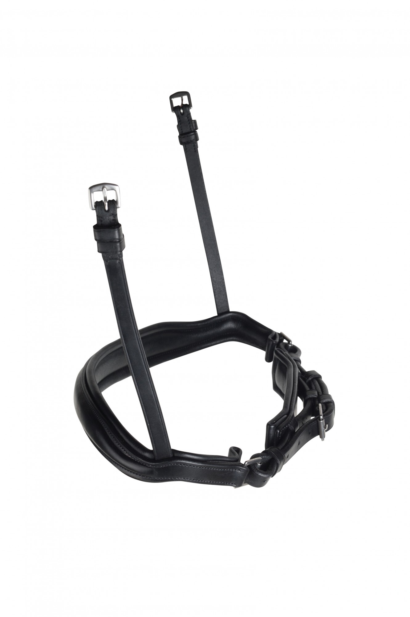 Collegiate Mono Crown Padded Crank Cavesson Noseband (Black ...