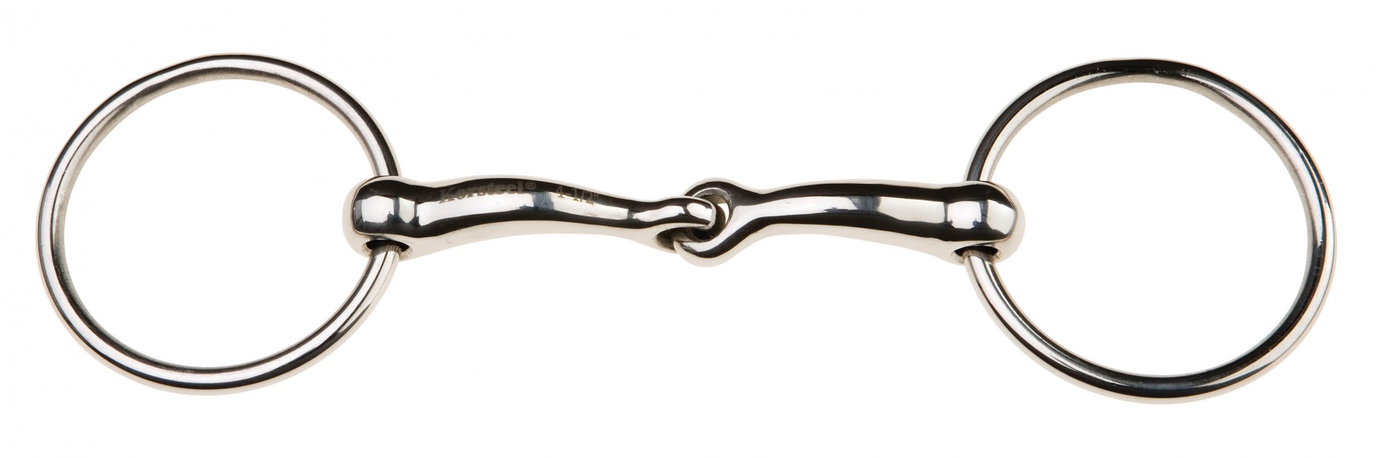 JP Korsteel Stainless Steel Jointed Loose Ring Snaffle Bit - Wychanger ...