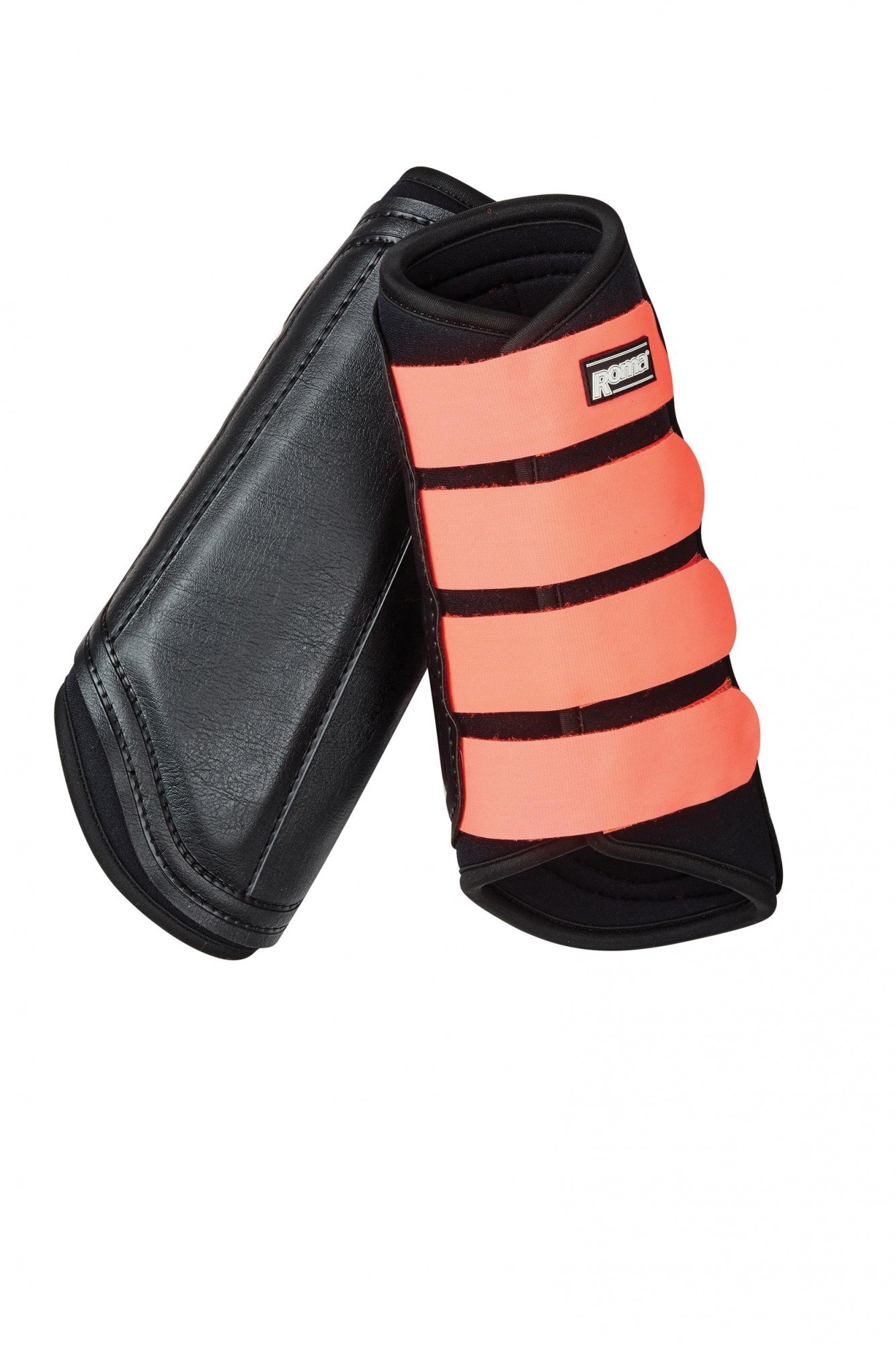 Roma Neoprene Brushing Boots Black Orange Wychanger Barton