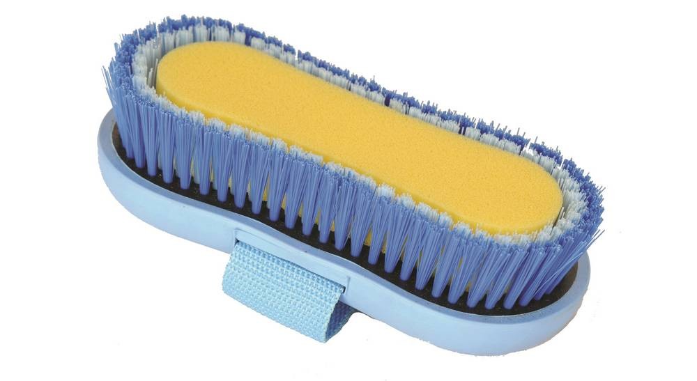 Roma Soft Grip Sponge Brush - Blue