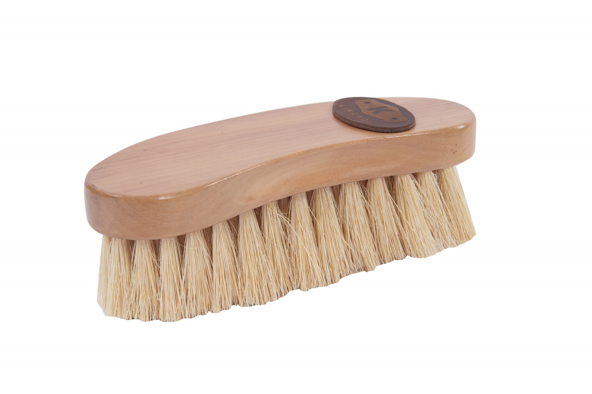 Kincade Wooden Deluxe Banana Shaped Dandy Brush (Natural) - Wychanger ...