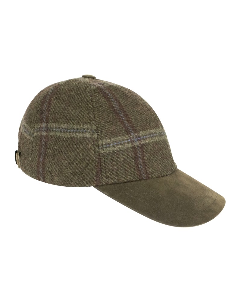 Barbour tweed baseball cap online