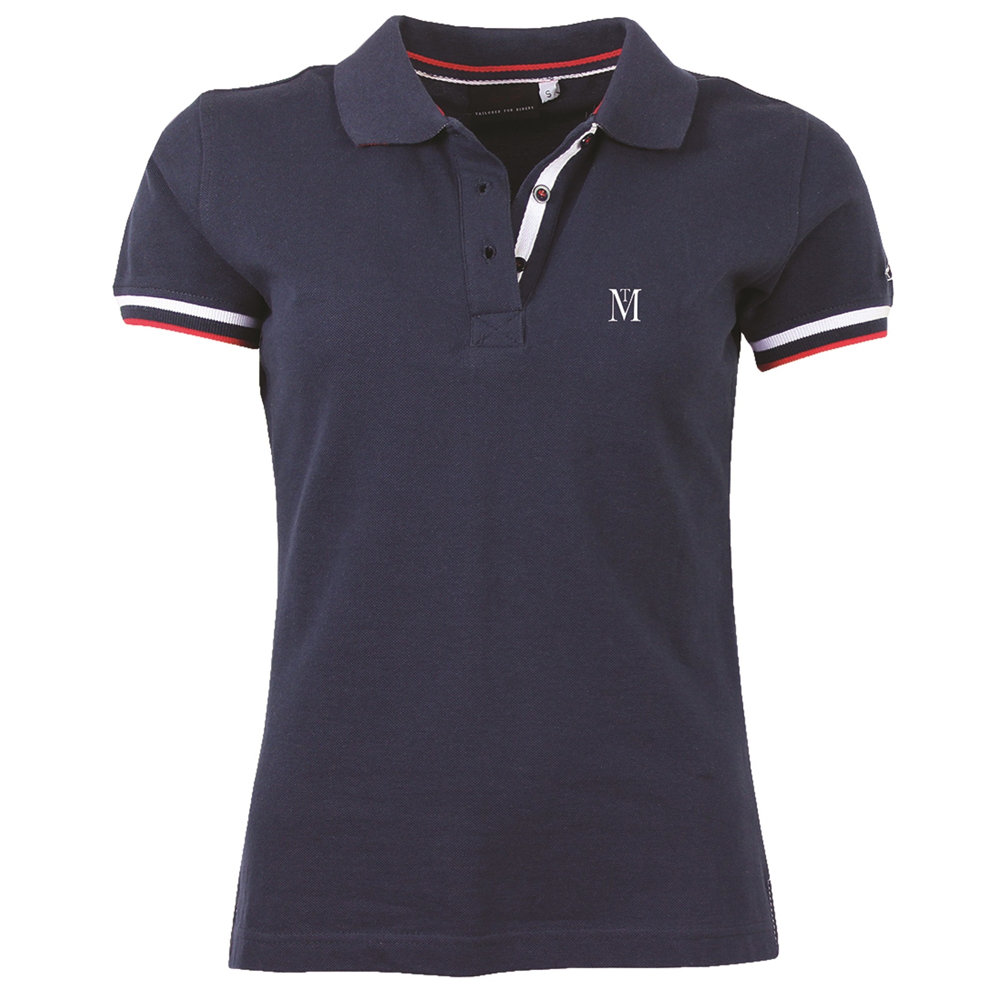 Mark Todd Women's Ashley Polo Shirt Navy - Wychanger Barton