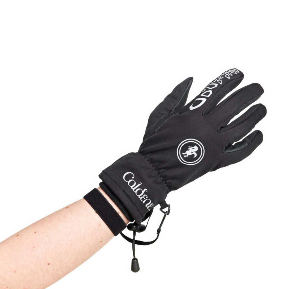 Caldene 3 in 1 Riding Gloves Black Wychanger Barton