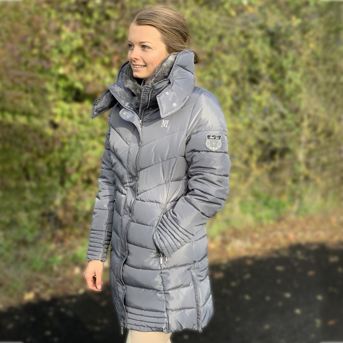 Mark Todd Women's Deluxe Long Padded Coat. - Wychanger Barton