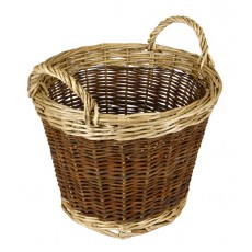 2 Tone Log Basket