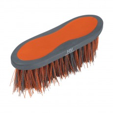 HySport Active Groom Long Bristle Dandy Brush (Terracotta Orange)