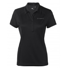 Stierna Ladies Halo Short Sleeve Polo (Black)