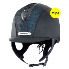 Champion Revolve Junior X-Air Nova Riding Hat with MIPs (Black/Teal) Champion Revolve Junior X-Air Nova Riding Hat with MIPs (Black/Teal)