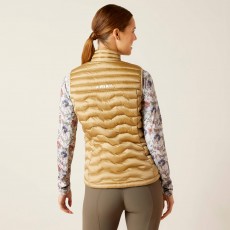 *Clearance* Ariat Womens Ideal Down Gilet (IR Fields Of Rye)