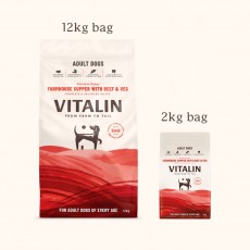 Vitalin Adult Beef & Veg (2kg)