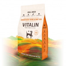 Vitalin Small Breed Chicken With Thyme & Root Veg (2kg)