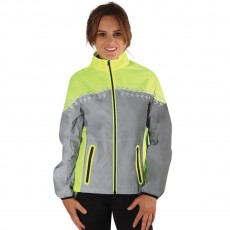 Silva Flash Lightweight Duo Reflective Jacket by Hy Equestrian (Yellow)