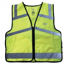 Woof Wear Adults High Viz Riding Vest (Yellow)