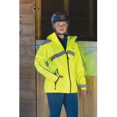 Woof Wear All Season High Viz Riding Jacket (Yellow)