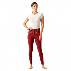 *OUTLET* Ariat Womens Tri Factor Grace Knee Patch Breeches (Sun Dried Tomato)