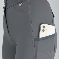 Woof Wear Hybrid Riding Tights - Full Seat (Navy)