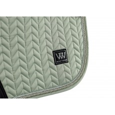 Woof Wear Herringbone Dressage Saddle Pad (Sage Green) Woof Wear Herringbone Dressage Saddle Pad (Sage Green)