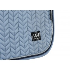 Woof Wear Herringbone Dressage Saddle Pad (Steel Blue) Woof Wear Herringbone Dressage Saddle Pad (Steel Blue)