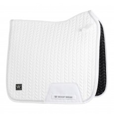Woof Wear Herringbone Dressage Saddle Pad (White) Woof Wear Herringbone Dressage Saddle Pad (White)