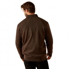 Ariat Men's Bolinas Sweater (Brown Heather) Ariat Men's Bolinas Sweater (Brown Heather)