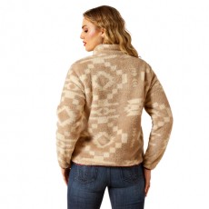 Ariat Women's Berber Snap Front Sweatshirt (Lone Ridge Print) Ariat Women's Berber Snap Front Sweatshirt (Lone Ridge Print)