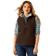 Ariat Women's Dilon 2.0 Reversible Insulated Gilet (Mole) Ariat Women's Dilon 2.0 Reversible Insulated Gilet (Mole)