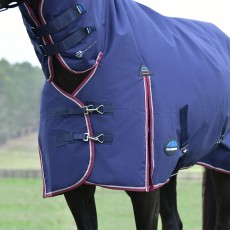 Weatherbeeta Comfitec Essential Turnout Combo 220g (Navy/Burgundy) Weatherbeeta Comfitec Essential Turnout Combo 220g (Navy/Burgundy)