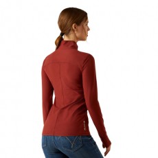 Ariat Women's Lowell 3.0 1/4 Zip Baselayer (Madder Brown) Ariat Women's Lowell 3.0 1/4 Zip Baselayer (Madder Brown)