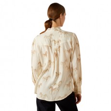 Ariat Women's Cricklade Blouse (Watercolour Horse Print) Ariat Women's Cricklade Blouse (Watercolour Horse Print)