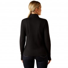 Ariat Women's Lucent 1/4 Zip Baselayer (Black) Ariat Women's Lucent 1/4 Zip Baselayer (Black)